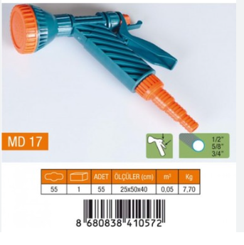 TETİKLİ TABANCA SÜZEK 1/2-5/8-3/4